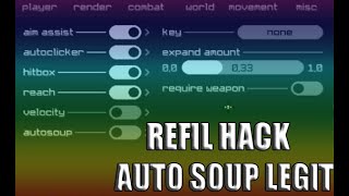 LIBERANDO O HACK DE REFIL *AUTO SOUP LEGIT*