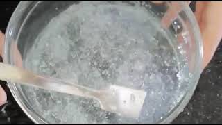 ▷ Experimento Nieve Artificial con Pañales