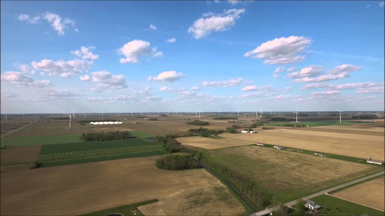 Van Wert County Wind Turbines YouTube