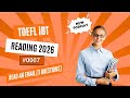 [2026] TOEFL iBT Reading  Read an email [3 Questions]| Step-by-Step Strategies #0007