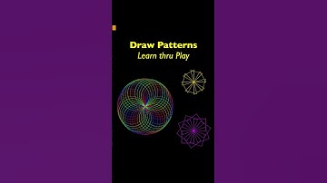 Create this STUNNING pattern in Scratch ⛳️ #scratch #codingforkidsfree #shorts