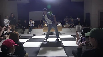 STRONG AGAIN POPPIN & HIPHOP 20N2 BATTLE  JUDGE SHOW - POPPIN CRAZY KYO