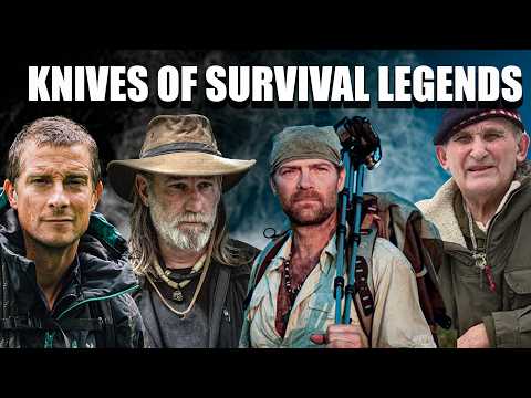 5 best knives of SURVIVAL LEGENDS!: Bear Grylls, Dave Canterbury, Mors Kochlanski