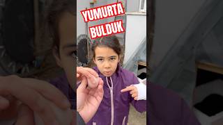Umut Aras Hazal Ada ve Arya Tavuk Yumurtası Buldu | Sağlıklı Besleniyor Yumurta Yiyoruz