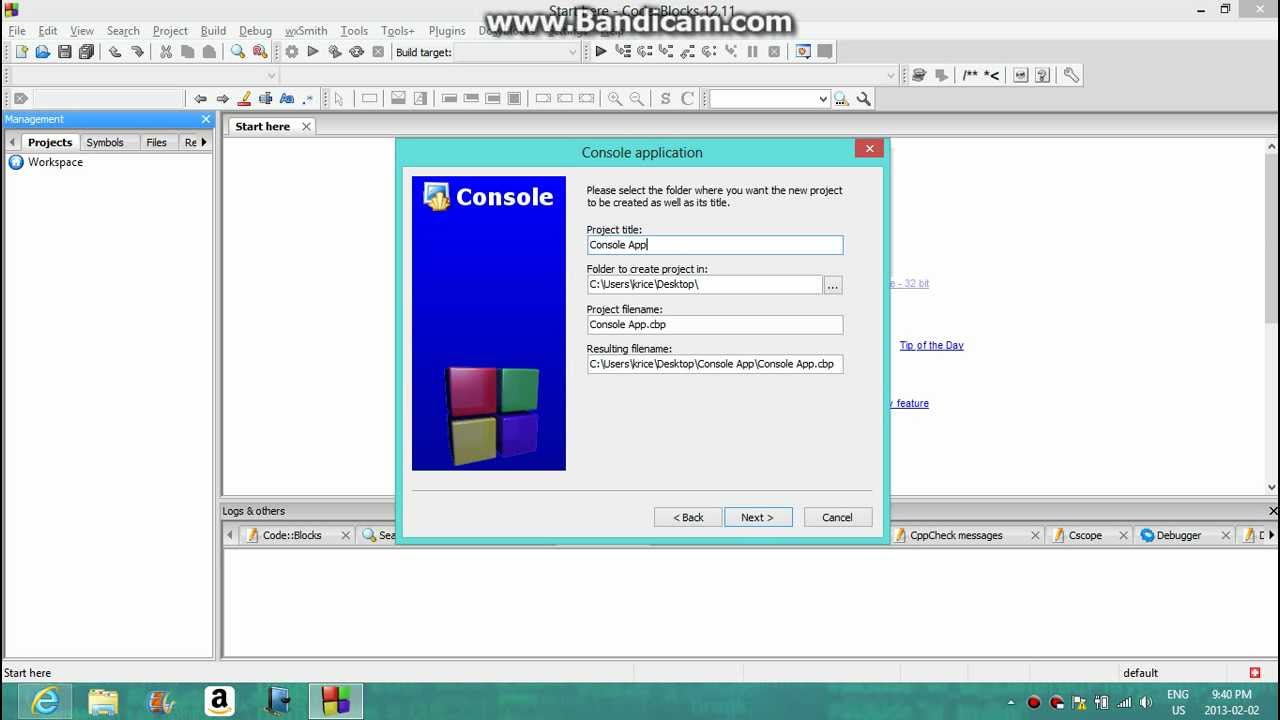 C++ Tutorial #2: Making a Console Application - YouTube