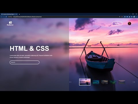 How To Make A Website With Dynamic Images Using HTML CSS & JavaScript