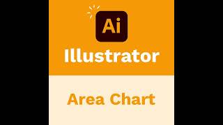 The Learnit Minute - Illustrator Area Chart #Illustrator #Shorts