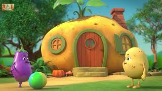 Aloo Ka Chalu Song | Original Hindi Baalgeet | Kids Cartoon Animation 2026