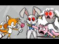 Little Kissy Sad Story - Don&#39;t Trust Tails Vanny - FNF Poppy playtime Fnaf Security Breach Animation