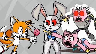 Little Kissy Sad Story - Don't Trust Tails Vanny - Fnf Poppy Playtime Fnaf Security Breach Animation
