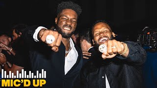 “The Biggest Ever Made!” Leonard Floyd Mic'd Up At Rams Super Bowl Ring Ceremony