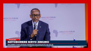 Abatuye Afurika bagomba kubakira iterambere ryayo ku bisubizo by'ibibazo biyugarije -Perezida Kagame