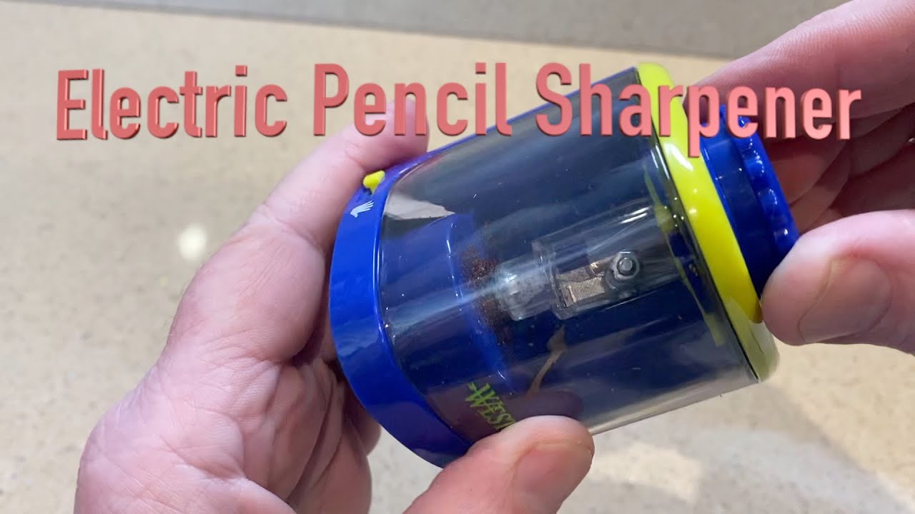 Electric Pencil Sharpener - The Best Electrictric Pencil Sharpener Ever Made !!! 