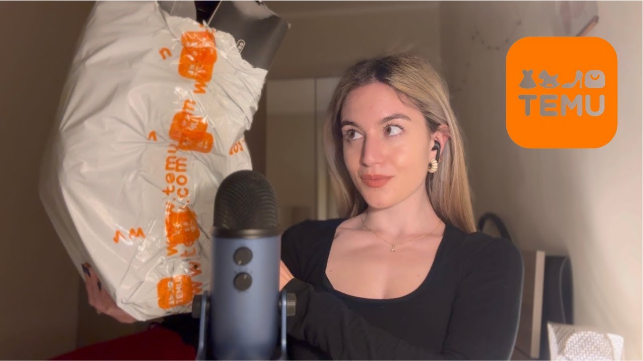 MEGA HAUL TEMU 💸 unboxing (shopping asmr ita)