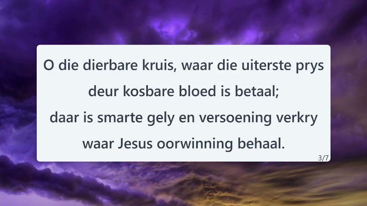 Aand Diens 24/02/2026 | Geestelike Bloed Annaliese; Jou Bloed Lieg Nie! (Diens 4)