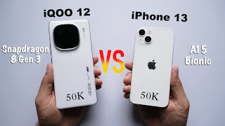 iPhone 13 vs iQOO 12 Speed Test🔥 | SURPRISING RESULTS! (HINDI)