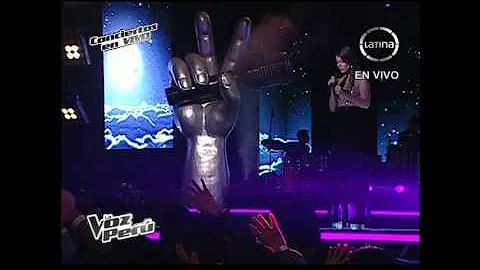 Juliana Molina canta Frente a frente - La Voz Per ...