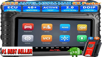 Autel MaxiSYS MS906MAX Scanner 2025 MS906 MAX Up of MS906PRO MS906BT MK906 - B0DLGGQQFK