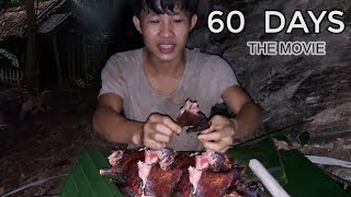 60 Day Survival Challenge In The Rainforest, survival instinct, Wilderness Alone.