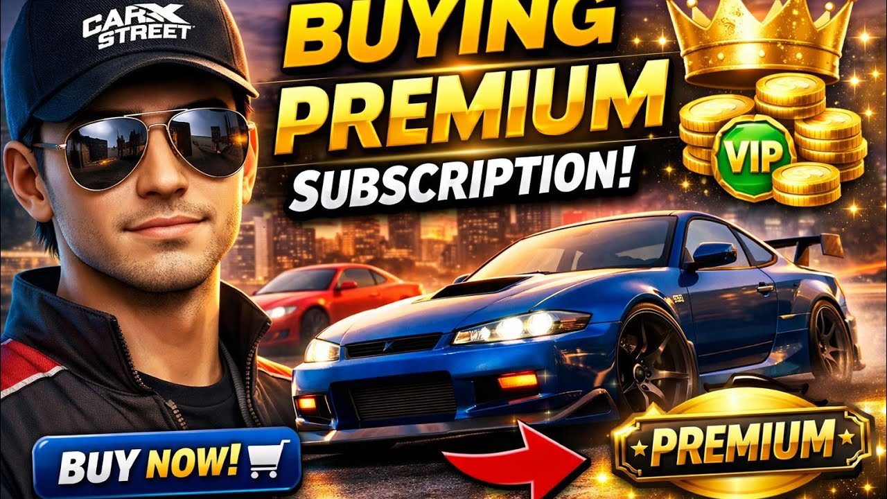 Carx street new car and premium subscription Gameplay video 