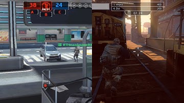 Modern Combat 5 vs. Afterpulse - Graphics Comparison [Full HD]