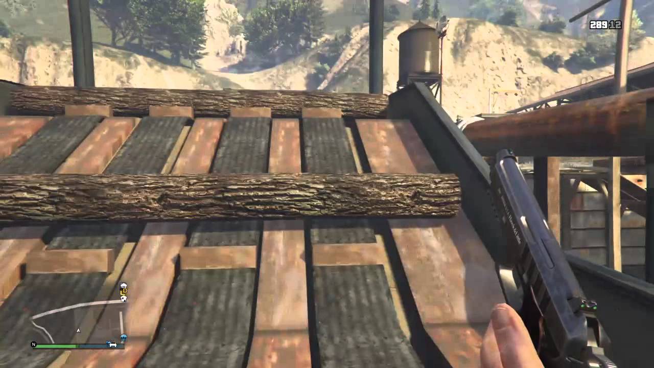 GTA V FR endroit cach 2 La scierie YouTube GTA V FR endroit cach 2 La scierie YouTube