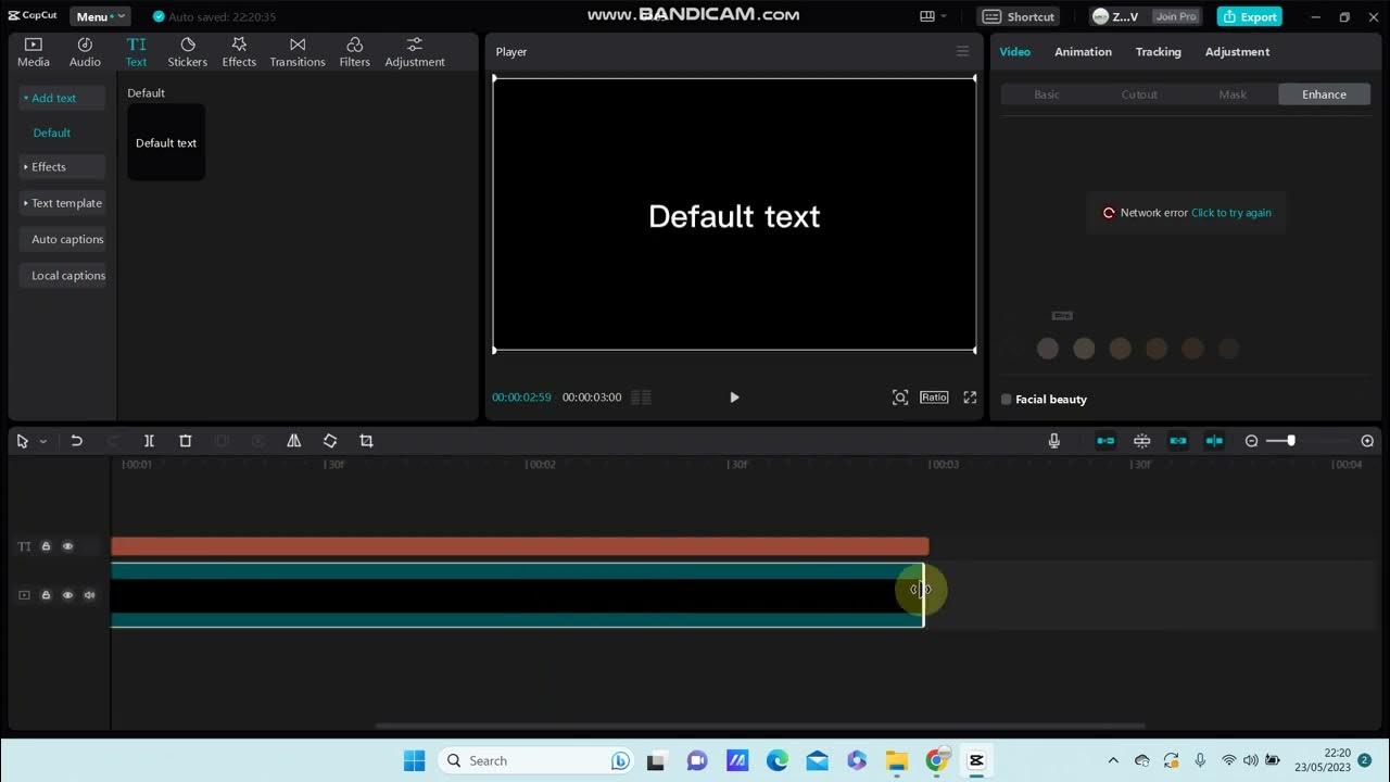 How to Create Strobe Border Text Effect on CapCut Desktop? Easy Text