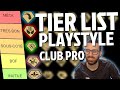 TIER LIST PLAYSTYLE EAFC 24 CLUB PRO
