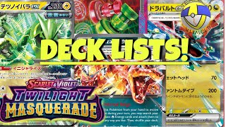 TWILIGHT MASQUERADE: Deck Lists to PARTY TO!