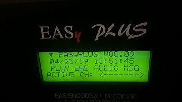 Old Texas Required Monthly Test (Mock) Featuring The EASyPLUS