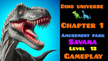 Dino 🦕🦖Universe Game/Chapter 1/Amusement Park- Savana /lvl 12/Goat Hunt Event - Gameplay walkthrough