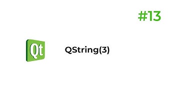 C++ Qt 13 - QString(3)