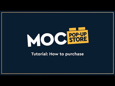 MOC Pop-Up Store Tutorial: Making a Purchase