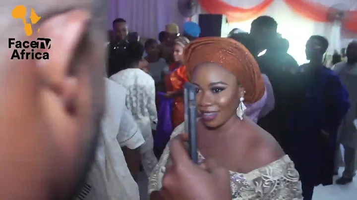 WUNMI TORIOLA AND ALL NOLLYWOOD STAR SURPRISE KAYODE ADEBAYO AT HIS WEDDING CEREMONY