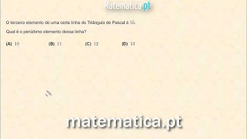 Triângulo de Pascal - Encontrar o Penúltimo Elemento