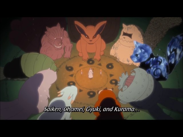 Names of the Tailed Beasts by Rikudou Sennin   Naruto Shippuuden class=