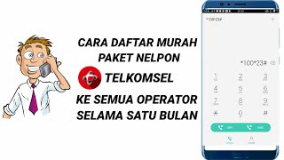 KODE Paket NELPON Ke SEMUA OPERATOR 24 JAM - ALL TELKOMSEL