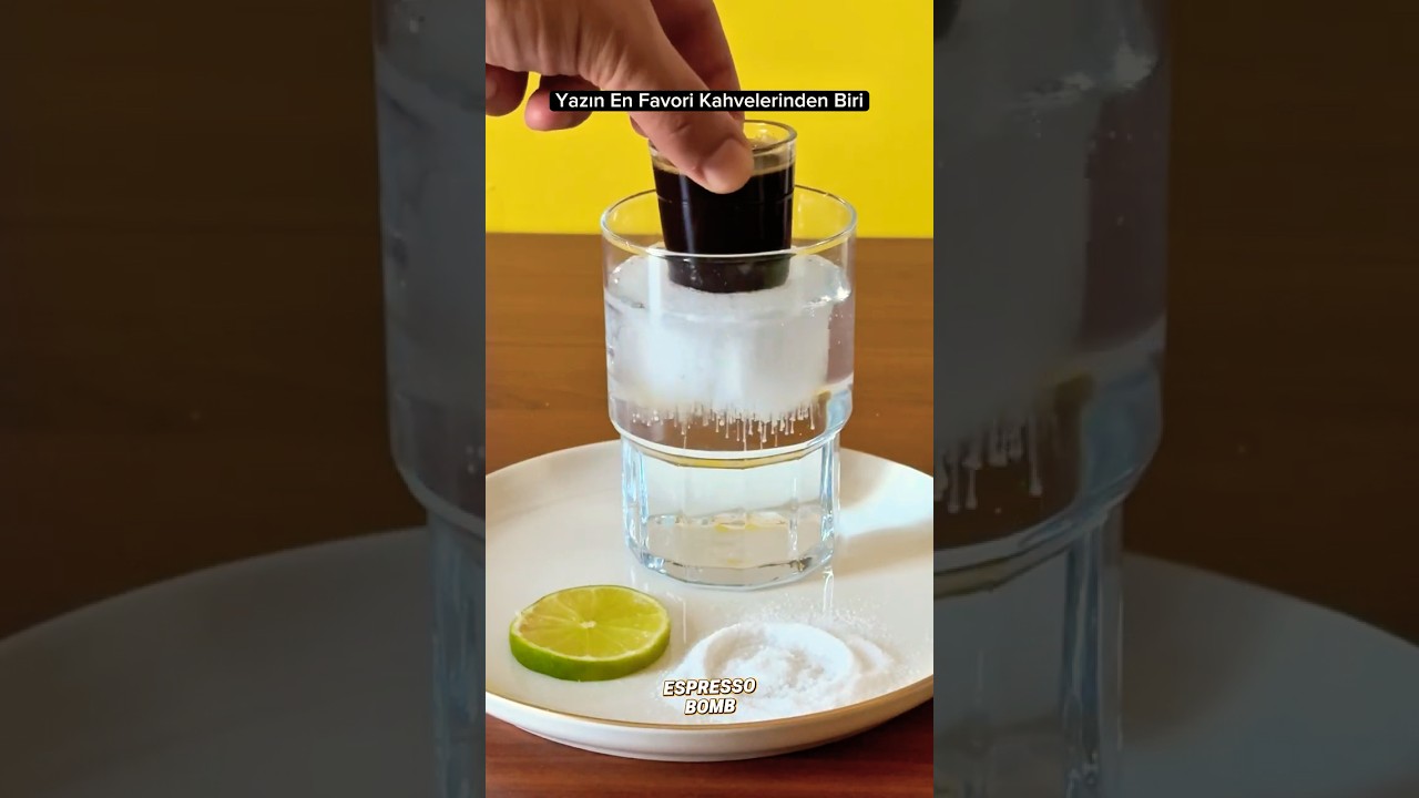 YAZIN FAVORİ KAHVELERİNDEN BİRİ; ESPRESSO BOMB TARİFİ 👉 YAZIN FAVORİ KAHVELERİNDEN BİRİ; ESPRESSO BOMB TARİFİ 👉