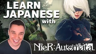 Learn Japanese with NieR:Automata (Game Gengo Plays) 「ニーアオートマタ」Vocab. Series Ep. 17 screenshot 5