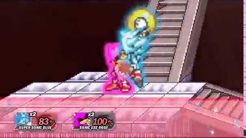 SSF2 Sonic SSGSS VS Sonic.exe Rose (MODS)