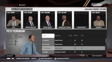 Nba 2k19 MyLeague CREATE TEAM