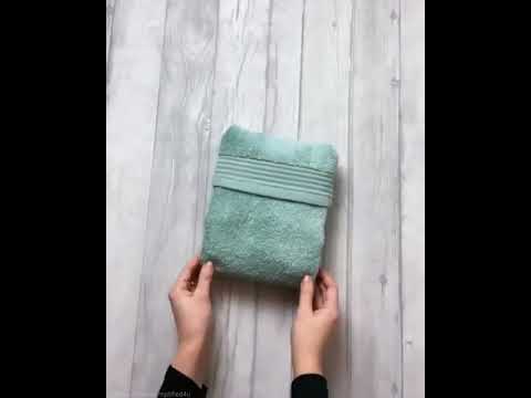 How To Properly Fold Guest Bathroom Towels?
