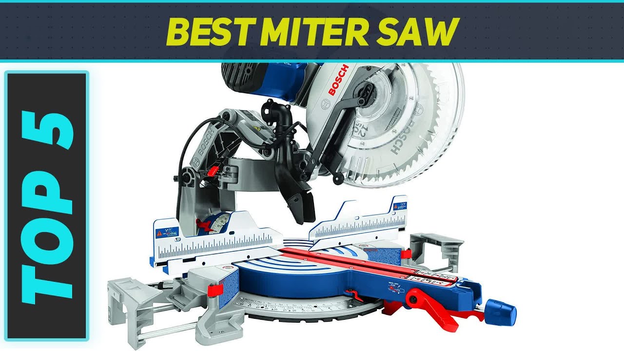 Top 5 Miter Saw Best in 2024 YouTube