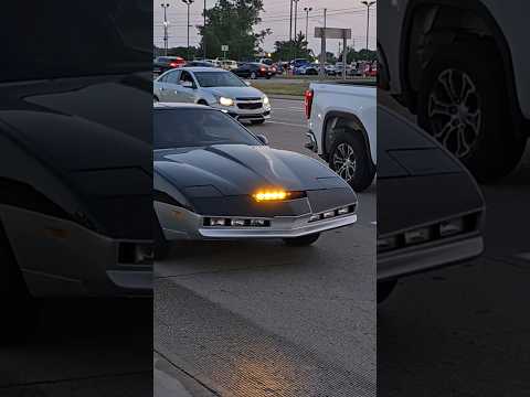 Pontiac Firebird Trans Am KARR From Knight Rider Drives By Fort Street Cruise 2023