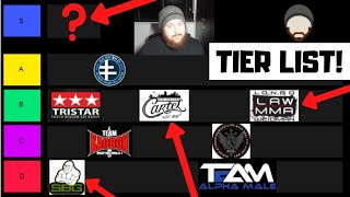 UFC Tier List - What Is The Best Gym In MMA