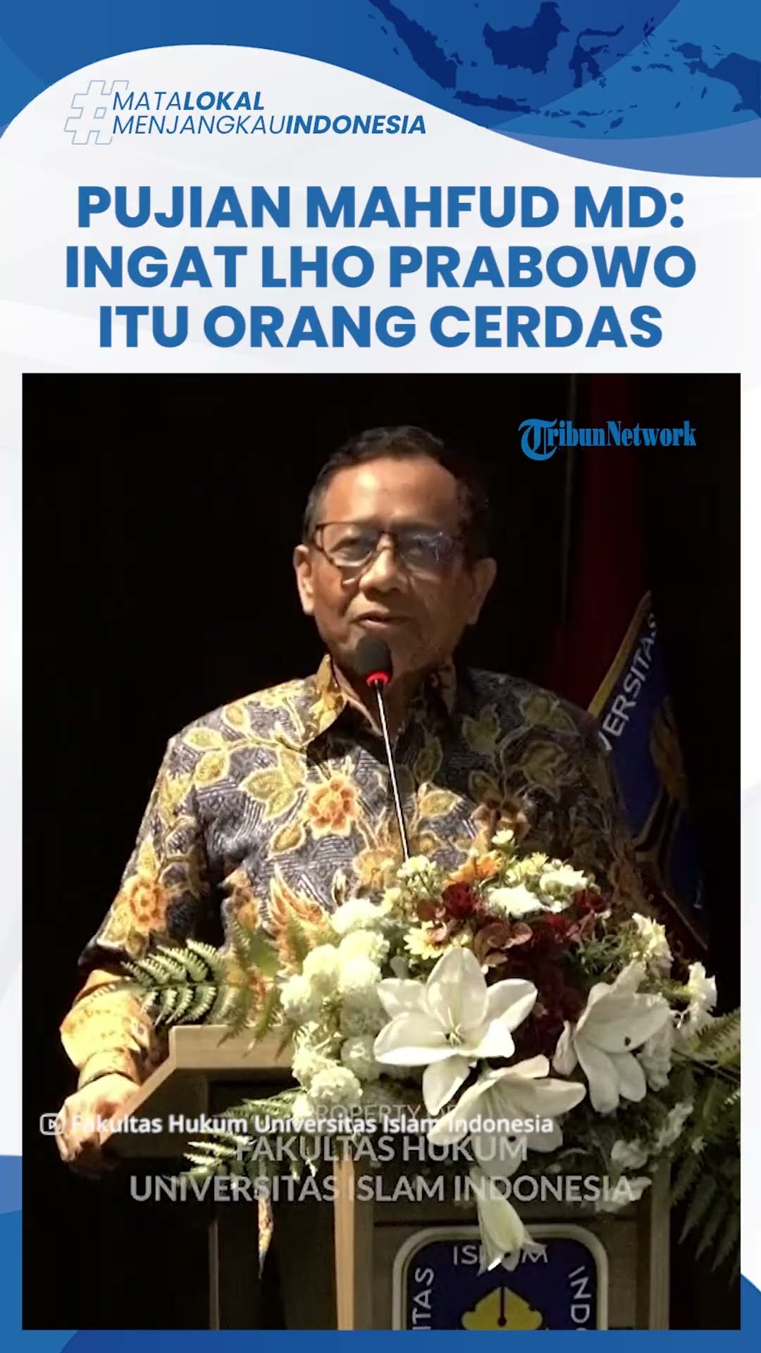 Bicara Penegakan Hukum, Mahfud MD: Prabowo Itu Cerdas, Mungkin Dia Susun Strategi untuk Menggempur