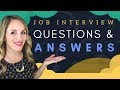 Questions To EXPECT In A Job Interview - 5 MOST Common Interview Questions 2021