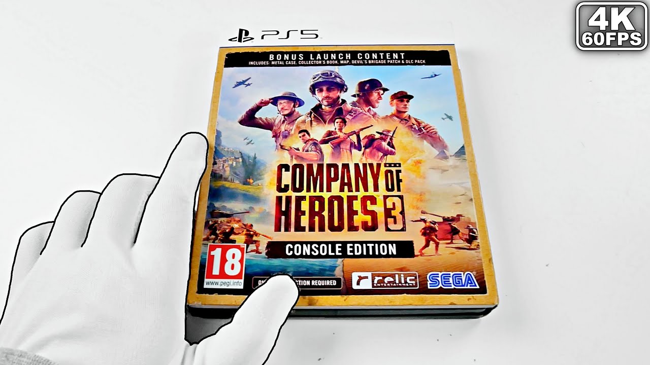 Company of Heroes 3 terá versões PS5 e Xbox Series