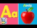 Phonics Song with TWO Words - A For Apple🍎 - ABC Alphabet Songs with Sounds for Children