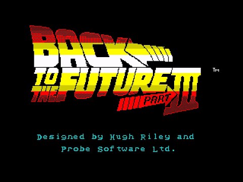 Back to the Future III. ZX Spectrum. Прохождение